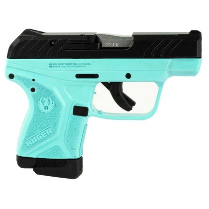 Ruger LCP II Gen 2 .22LR Compact Pistol - Turquoise/Black Finish