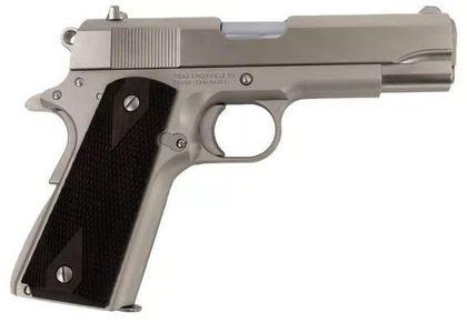 TISAS 1911 A1 Tank Commander Gen 1 - 9mm Nickel/Chrome Pistol