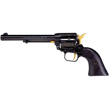 Heritage Rough Rider Gen 1 .22 LR Black & Gold Revolver - 4.75" Barrel
