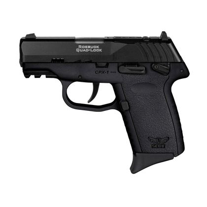 SCCY CPX-1 Gen 3 RDR 9mm Compact Pistol - Black Nitride, 10+1 Capacity