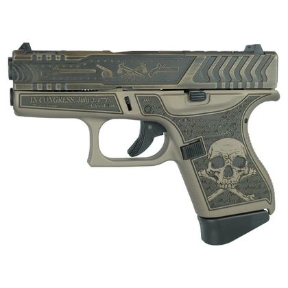 Glock 43 "Revolution" Gen 1 Colonial Brown 9mm Compact Pistol