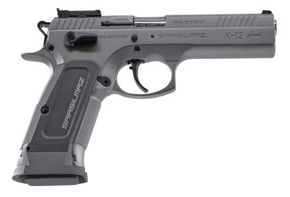 SAR K12 Sport 9mm Stainless Pistol - 17+1 Capacity, Ergonomic Design