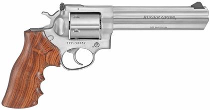 Ruger GP100 Gen 1 .357 Magnum Revolver - 6" Satin Stainless Steel
