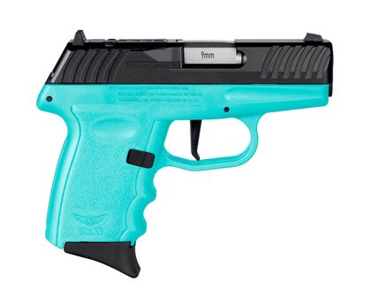 SCCY DVG-1 RDR 9mm Compact Pistol - Light Blue, 10-Round Capacity