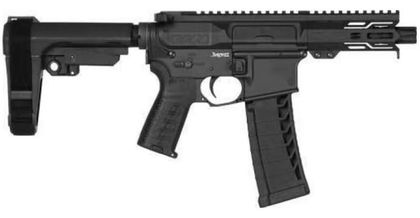 CMMG Banshee MK4 .22 LR Semi-Auto Pistol, 25-Rd, Compact Black