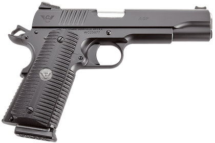 Wilson Combat ACP 1911 Gen 1 9mm Pistol - Black G10, Fiber Optic Sights