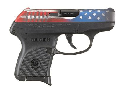 Ruger LCP .380 ACP Gen 1 - American Flag Cerakote Compact Pistol