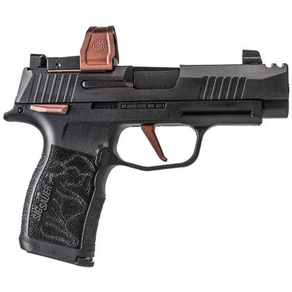 Sig Sauer P365 Rose XL 9mm, Romeo Zero Elite Optic, Matte Black/Rose Gold