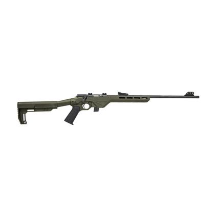 Citadel Trakr Gen 1 .17 HMR OD Green Bolt Action Rifle, 18" Threaded Barrel