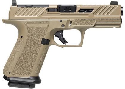 Shadow Systems MR920 Elite Gen 1 - 9mm FDE/Black Optic Ready Pistol