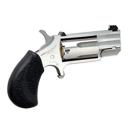 NAA Pug Gen 1 .22 WMR Stainless Compact Revolver - 5-Round XS Sights