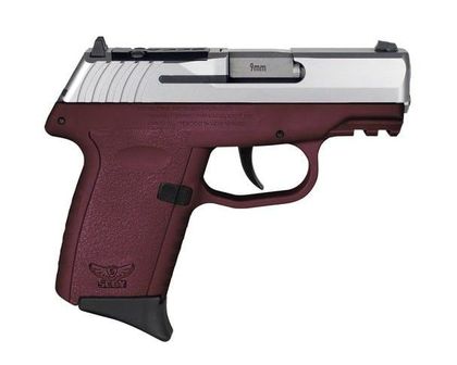SCCY CPX-2 Gen3 RDR 9mm Compact Crimson Stainless DAO Pistol