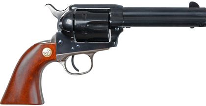Cimarron Pistoleer .357 Magnum SAO Revolver - 4.75" Blued Walnut Classic