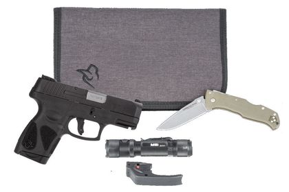 Taurus G2S Gen 1 Compact 9mm Pistol - Black, 7-Round Capacity