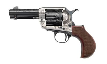 Pietta Alchemista .357 Magnum Revolver - Silver/Wood 3.5" Barrel