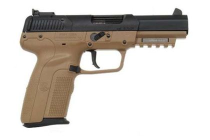 FN Five-seveN Gen 1 FDE 5.7mm Pistol - 20-Round Masterpiece