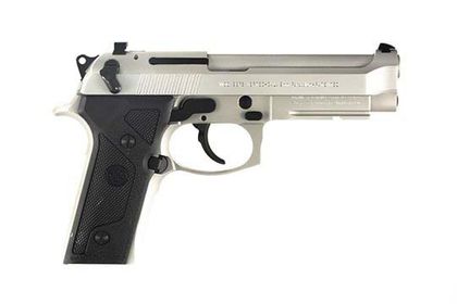 Beretta 92FS Inox 9mm - Sleek Corrosion-Resistant Precision Pistol