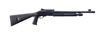 Churchill 12 GA Pump Shotgun Gen 1: Compact 18.5" Barrel, 4-Round Capacity