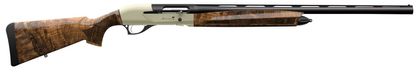 Retay MM Satin ST 12 Ga Semi-Auto Shotgun - Silver Walnut, 28" Barrel