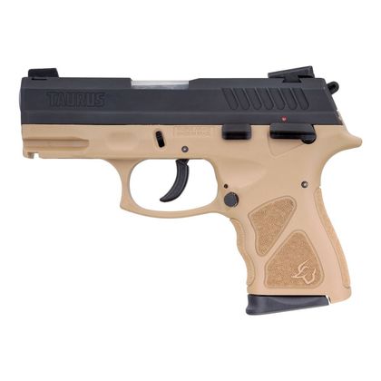 Taurus TH9C Gen 1 Compact 9mm - FDE, Adjustable Sights, 13-Round