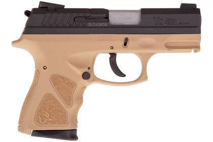 Taurus TH40C Gen 1 Compact .40 S&W Dual-Action Pistol - FDE Frame