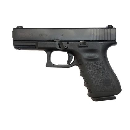 Glock 23 Gen 3 .40 S&W Compact Pistol - Night Sights, Black Matte