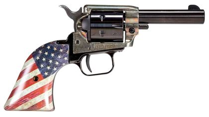 Heritage Barkeep Patriot .22 LR Revolver - 3.6" Barrel, Flag Grips