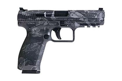 Canik TP9SF Gen1 9mm, Tiger Gray, 4.46", 18+1 Cap High-Perf Pistol
