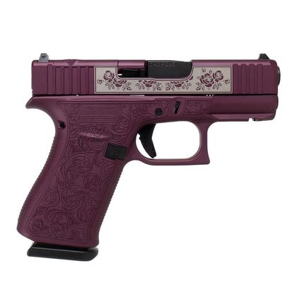 Glock 43X MOS Gen 1 Black Cherry 9mm Compact Semi-Auto Pistol