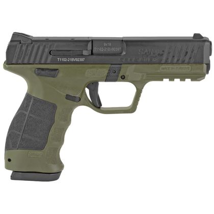 SAR9 Gen 1 OD Green 9mm Pistol - 17+1rds, Lightweight & Durable