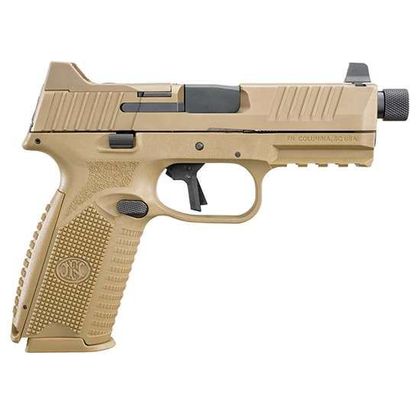 FN 509 Tactical Gen 1 FDE 9mm Night Sight Pistol w/ Threaded Barrel