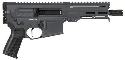 CMMG Dissent MKGS Gen 1 9mm Compact Rifle - Sniper Grey, 6.5" Barrel