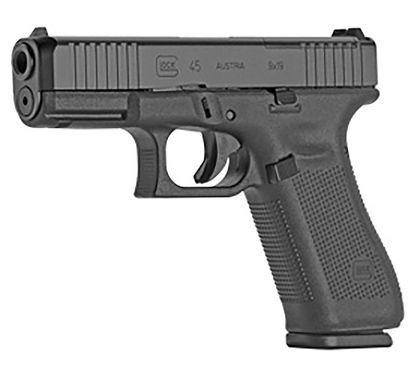Glock 45 Gen4 9mm MOS Pistol – Precision Optic Ready, Matte Black