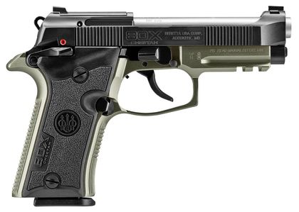 Beretta 80X Cheetah Gen 1 OD Green .380 ACP Optic-Ready Compact Pistol