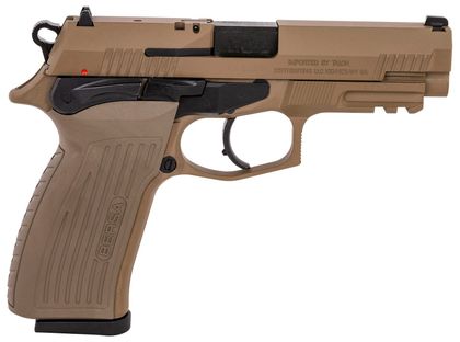 Bersa TPR9 Gen 1 - 9mm FDE Pistol, 17rd, DA/SA, Ambidextrous Controls