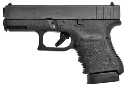 Glock 36 Gen3 .45 ACP Subcompact Pistol - Matte Black, 6+1 Capacity
