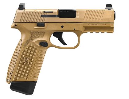 FN 545 Gen 1 FDE .45 ACP Optics Ready Pistol - 15+1, Ambidextrous