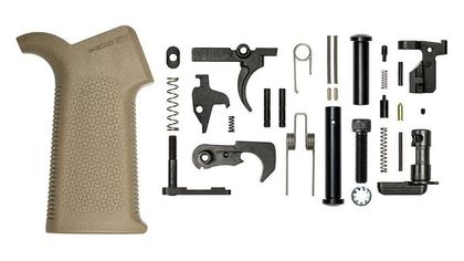 Aero Precision M5 Gen 1 FDE .308 Lower Kit with Magpul Grip