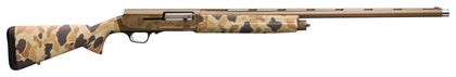 Browning A5 Wicked Wing 12GA Semi-Auto Shotgun, 28" Bronze-Tan Camo