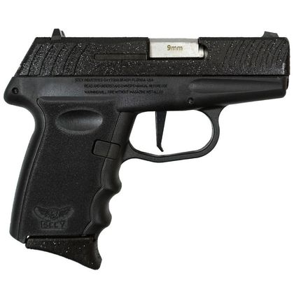 SCCY DVG-1 Panther Black 9mm Subcompact Pistol - Glitter Finish