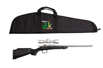 Crickett Youth Pro .22 LR Rifle - Black/Stainless - Gen 1