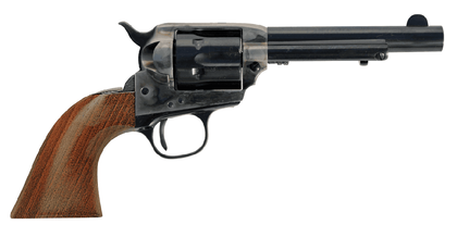 Stallion Classic .38 SPL Revolver - Blued Steel, 5.5" Barrel, Wood Grips