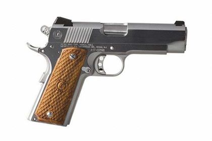 Bersa Commander Gen 1 .45 ACP Compact SAO Pistol - Hard Chrome Finish