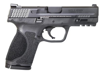 S&W M&P9 M2.0 Compact 9mm, 15+1 Rounds, Black Armornite Finish