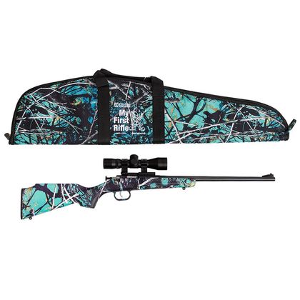 Crickett Gen 2 Youth Bolt Action .22 LR Rifle - Muddy Girl Serenity Finish