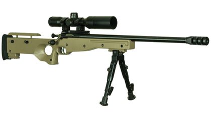 Crickett Precision .22 LR Gen 1 Bolt Action Rifle - FDE, Scope & Bipod