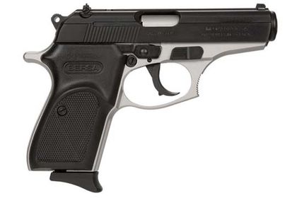 Bersa Thunder 380 Nickel Compact Pistol - 1st Gen, .380 ACP, DA/SA