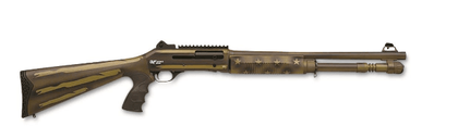 G-Force Tactical GF4 12ga Shotgun - Gas Inertia, Bazooka Green Finish