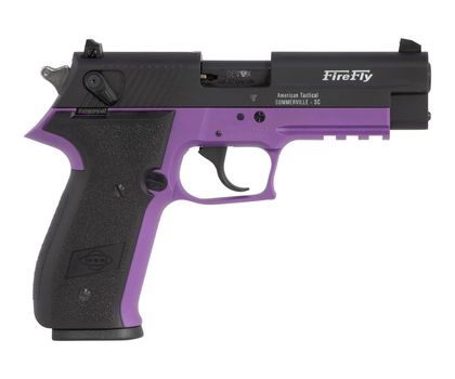 GSG FireFly Gen 1 .22 LR Purple Semi-Auto Pistol - Lightweight Precision