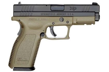 Springfield XD-45 Gen 1 Olive Drab .45 ACP Full-Size Pistol